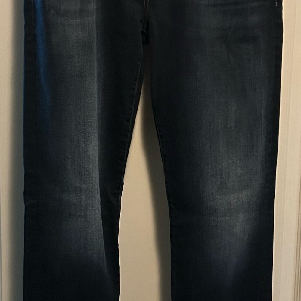 7 For All Mankind Men's Deep Indigo Straight Jeans - SZ 32